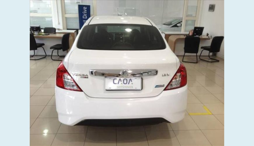 NISSAN VERSA 1.6 16V FLEX SL 4P XTRONIC - BRANCO - 2017 Foto 4 (Grande)