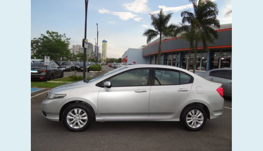 HONDA CITY 1.5 LX 16V FLEX 4P AUT. - PRATA - 2014 Foto 4 (Grande)