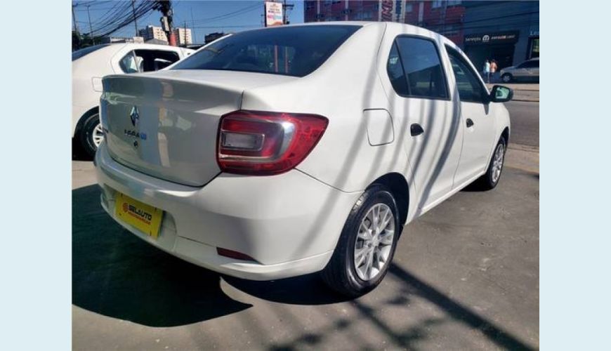 RENAULT LOGAN 1.0 12V SCE FLEX AUTHENTIQUE - BRANCO - 2020 Foto 4 (Grande)