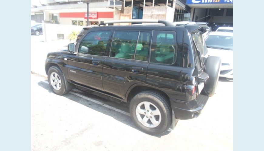 MITSUBISHI PAJERO TR4 2.0 4X4 16V 140CV FLEX 4P AUT. - PRETO - 2009 Foto 4 (Grande)