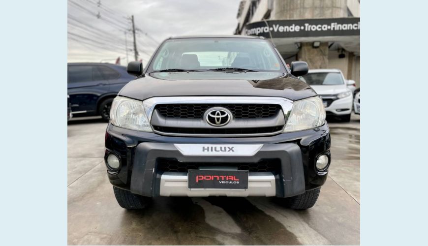 TOYOTA HILUX 2.7 SR 4X2 CD 16V 4P - PRETO - 2009 Foto 4 (Grande)