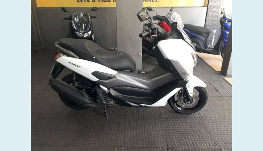 YAMAHA NMAX 160 ABS SCOOTER - BRANCO - 2019 Foto 4 (Grande)