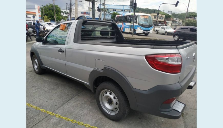 FIAT STRADA 1.4 MPI WORKING CS 8V FLEX 2P - PRATA - 2020 Foto 4 (Grande)
