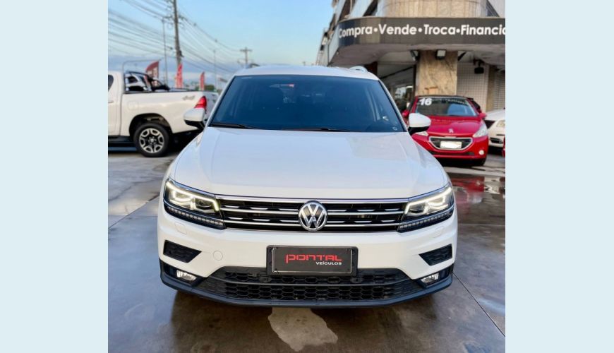 VOLKSWAGEN TIGUAN 1.4 250 TSI TOTAL FLEX ALLSPACE COMFORTLINE TIPTRONIC - BRANCO - 2018 Foto 4 (Grande)