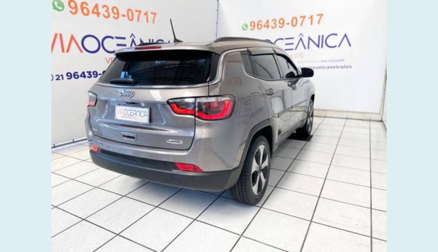 JEEP COMPASS 2.0 16V FLEX LONGITUDE AUT. - CINZA - 2017 Foto 4 (Grande)