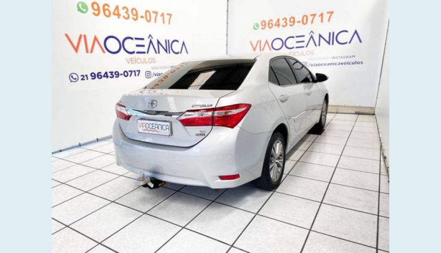 TOYOTA COROLLA 2.0 ALTIS 16V FLEX 4P AUT. - PRATA - 2015 Foto 4 (Grande)