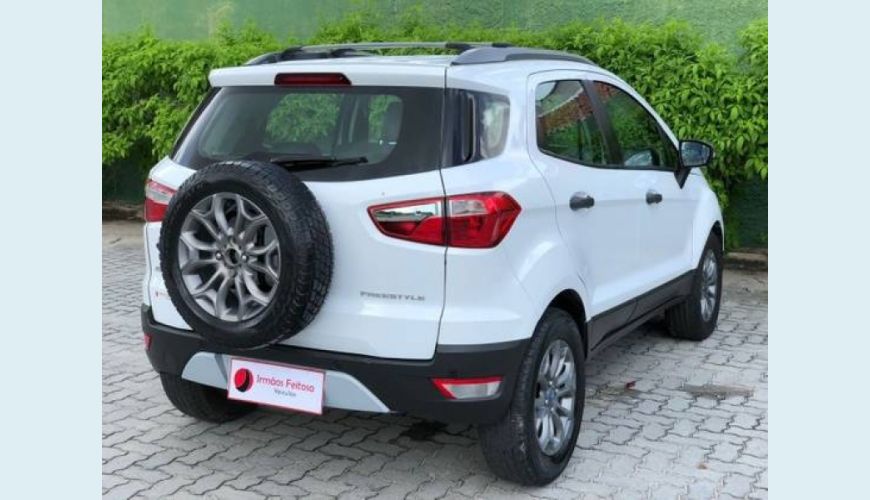 FORD ECOSPORT 1.6 FREESTYLE 16V FLEX 4P - BRANCO - 2014 Foto 4 (Grande)