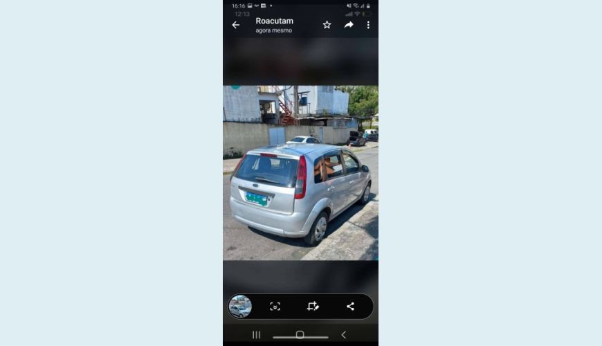 FORD FIESTA 1.0 ROCAM SE 8V FLEX 4P - PRATA - 2014 Foto 4 (Grande)