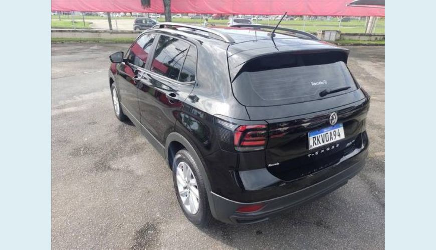 VOLKSWAGEN T-CROSS 1.0 200 TSI TOTAL FLEX AUT. - PRETO - 2020 Foto 4 (Grande)