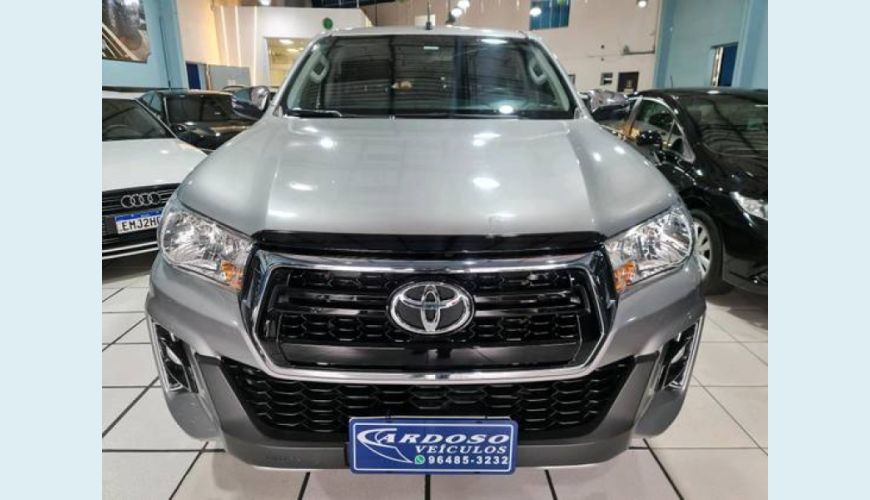 TOYOTA HILUX 2.7 SRV 4X4 CD 16V FLEX 4P AUT. - PRATA - 2019 Foto 4 (Grande)
