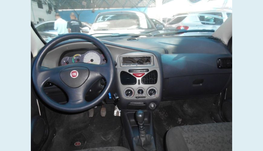 FIAT PALIO 1.0 MPI FIRE ECONOMY 8V FLEX 4P - BRANCO - 2010 Foto 4 (Grande)