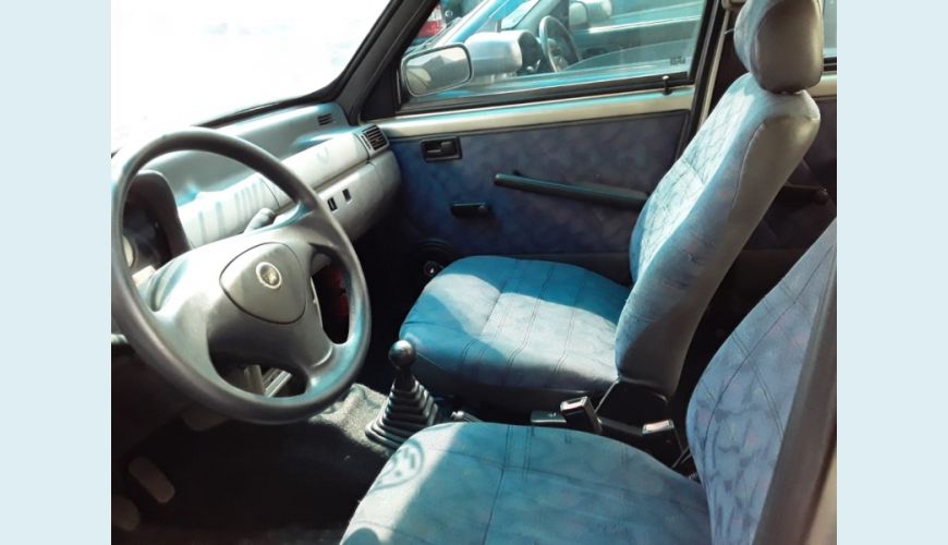 FIAT UNO 1.0 MPI MILLE FIRE 8V FLEX 4P - PRATA - 2002 Foto 4 (Grande)