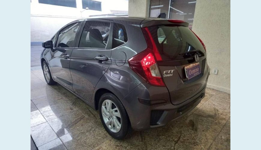 HONDA FIT 1.5 LX 16V FLEX 4P AUT. - CINZA - 2015 Foto 4 (Grande)