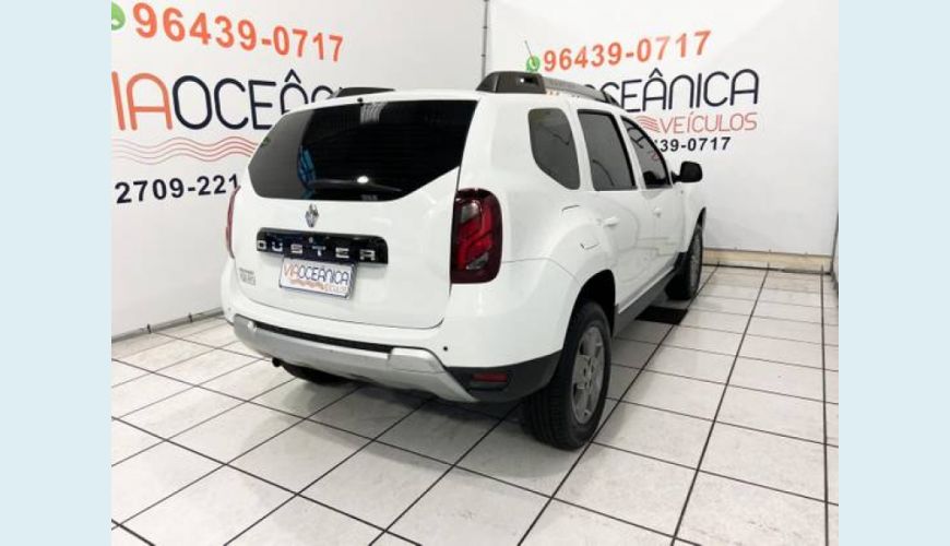 RENAULT DUSTER 1.6 16V SCE FLEX DYNAMIQUE X-TRONIC - BRANCO - 2019 Foto 4 (Grande)