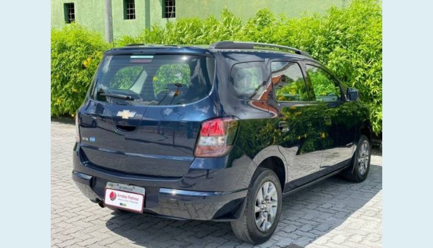 CHEVROLET SPIN 1.8 ADVANTAGE 8V FLEX 4P AUT. - AZUL - 2018 Foto 4 (Grande)