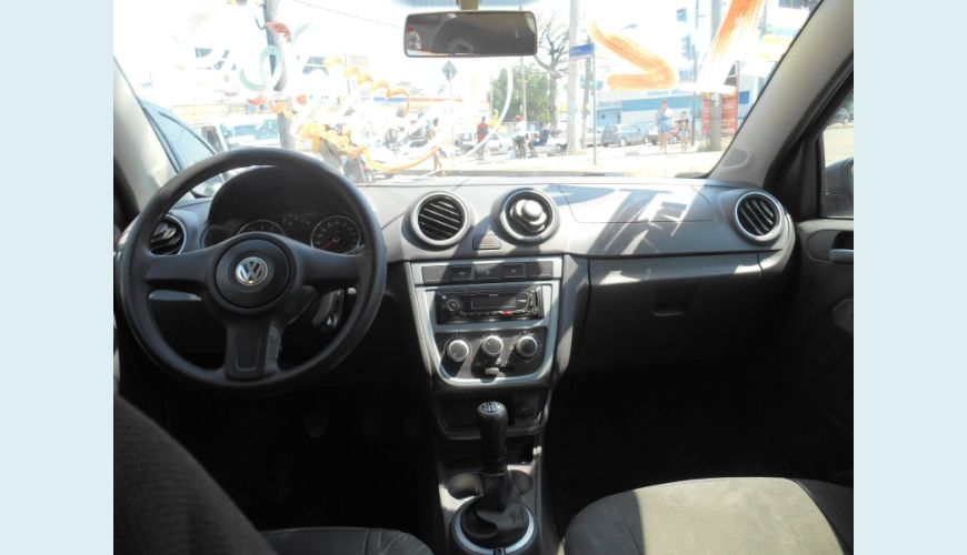 VOLKSWAGEN GOL 1.0 MI 8V FLEX 4P G.V - PRETO - 2012 Foto 4 (Grande)