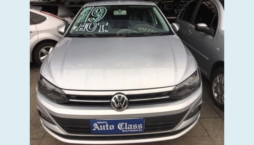 VOLKSWAGEN VIRTUS 1.0 200 TSI COMFORTLINE AUT. - PRATA - 2019 Foto 4 (Grande)