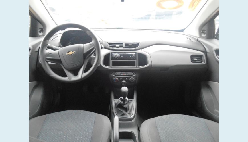 CHEVROLET PRISMA 1.0 MPFI JOY 8V FLEX 4P - CINZA - 2018 Foto 4 (Grande)