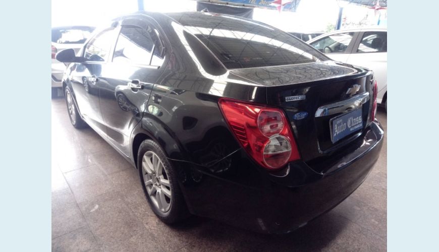 CHEVROLET SONIC 1.6 LTZ 16V FLEX 4P AUT. - PRETO - 2012 Foto 4 (Grande)
