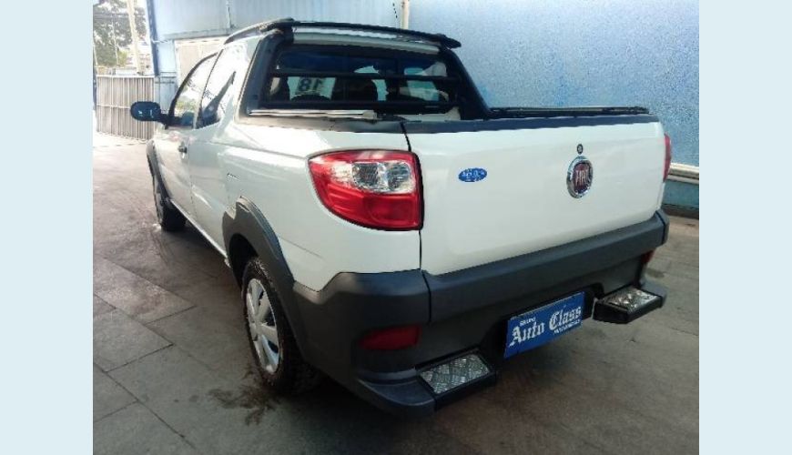 FIAT STRADA 1.4 MPI HARD WORKING CD 8V FLEX 3P - BRANCO - 2018 Foto 4 (Grande)
