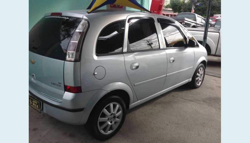 CHEVROLET MERIVA 1.8 MPFI PREMIUM 8V FLEX 4P AUT. - PRATA - 2009 Foto 4 (Grande)