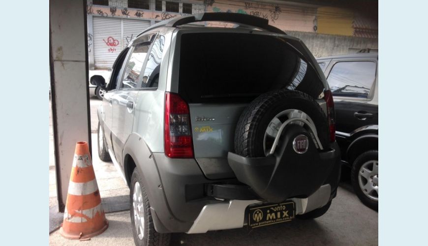 FIAT IDEA 1.8 MPI ADVENTURE LOCKER 8V FLEX 4P - CINZA - 2009 Foto 4 (Grande)