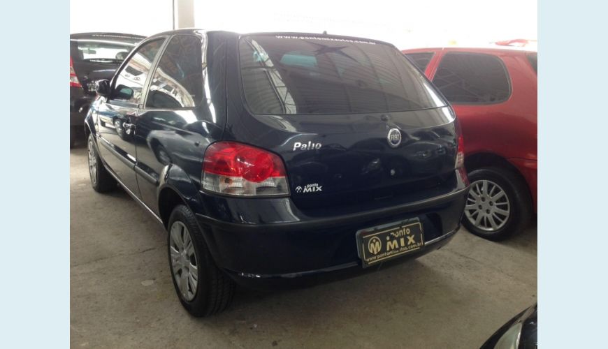 FIAT PALIO 1.0 MPI ELX 8V FLEX 2P - AZUL - 2008 Foto 4 (Grande)