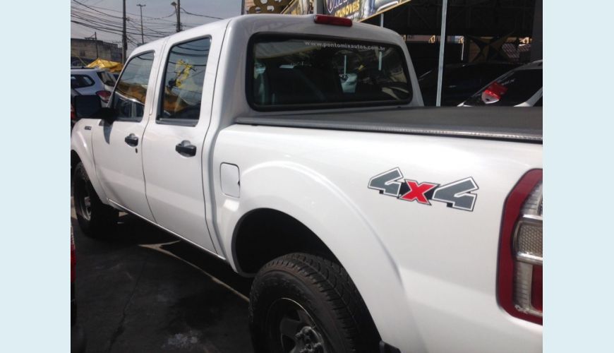 FORD RANGER 3.0 XL 4X4 CD TURBO ELECTRONIC DIESEL 4P - BRANCO - 2012 Foto 4 (Grande)