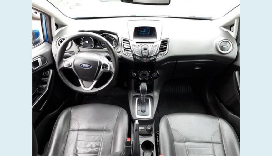 FORD FIESTA 1.6 TITANIUM HATCH 16V FLEX 4P POWERSHIFT - AZUL - 2016 Foto 4 (Grande)