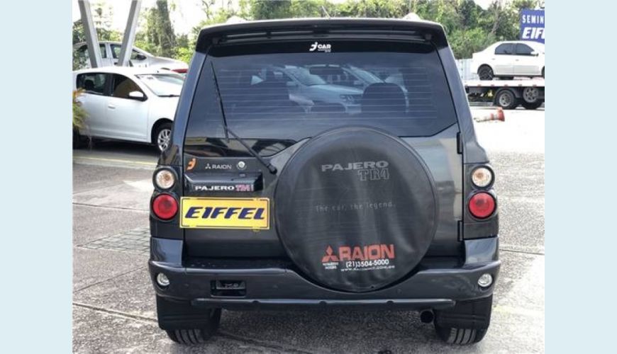 MITSUBISHI PAJERO TR4 2.0 4X4 16V 140CV FLEX 4P AUT. - CINZA - 2008 Foto 4 (Grande)