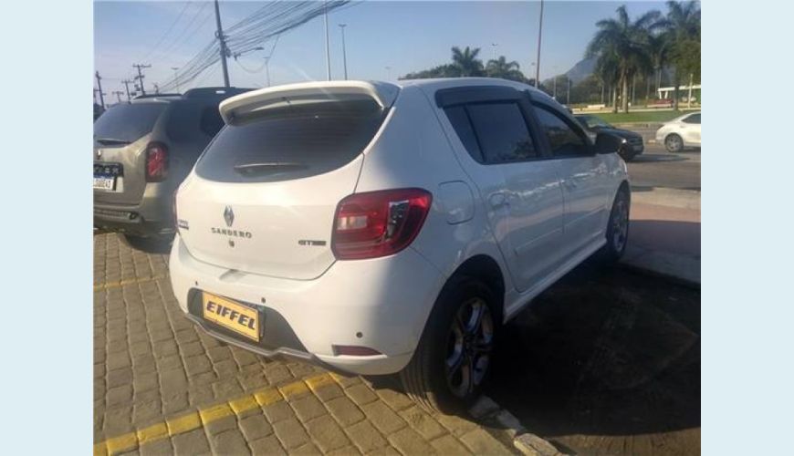 RENAULT SANDERO 1.6 16V SCE FLEX GT LINE - BRANCO - 2018 Foto 4 (Grande)