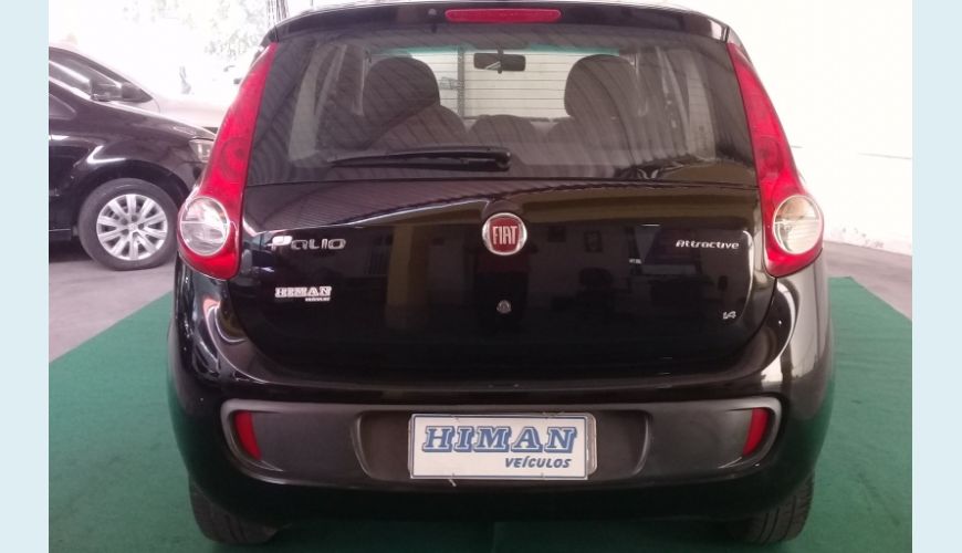 FIAT PALIO 1.4 MPI ATTRACTIVE 8V FLEX 4P - PRETO - 2014 Foto 4 (Grande)
