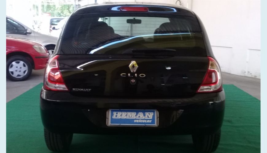 RENAULT CLIO 1.0 EXPRESSION 16V FLEX 4P - PRETO - 2015 Foto 4 (Grande)