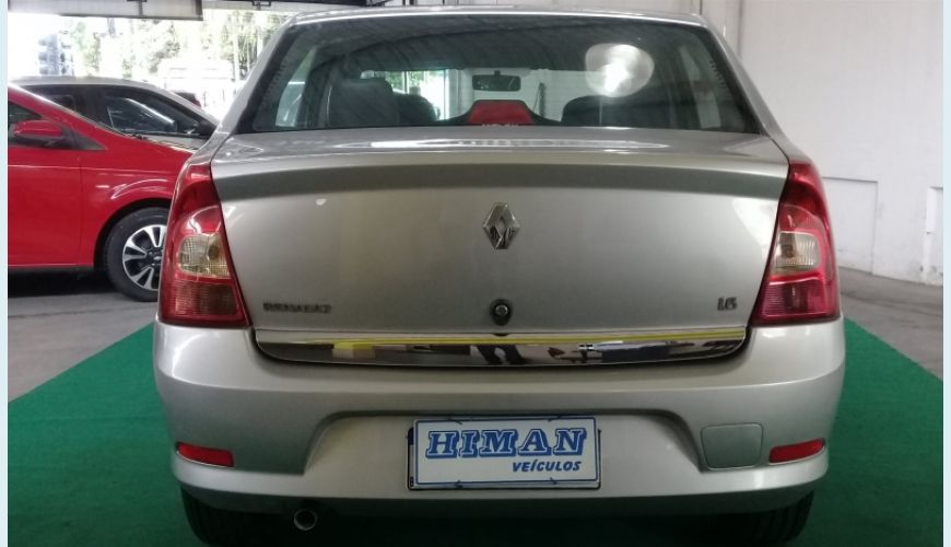 RENAULT LOGAN 1.6 EXPRESSION 8V FLEX 4P - PRATA - 2012 Foto 4 (Grande)