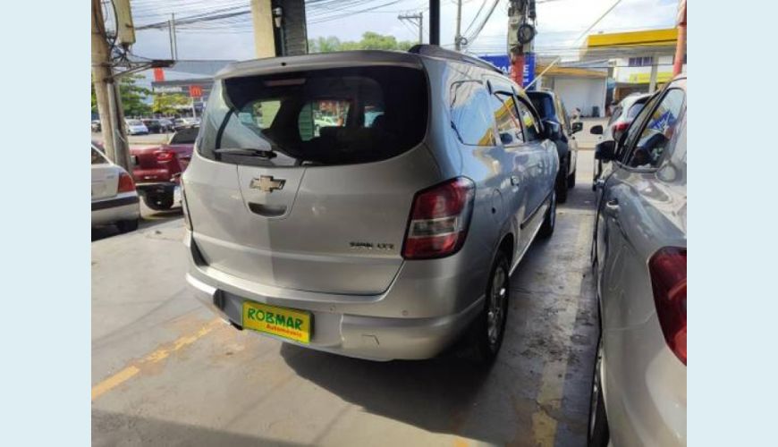 CHEVROLET SPIN 1.8 LTZ 8V FLEX 4P - PRATA - 2016 Foto 4 (Grande)