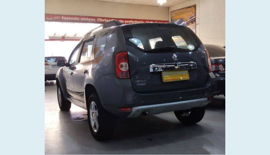 RENAULT DUSTER 1.6 DYNAMIQUE 4X2 16V FLEX 4P - CINZA - 2014 Foto 4 (Grande)