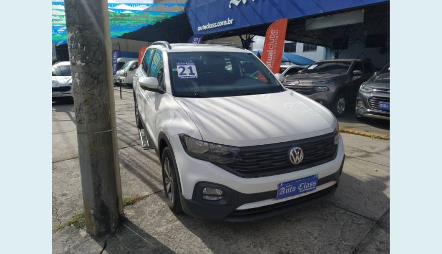 VOLKSWAGEN T-CROSS 1.0 200 TSI TOTAL FLEX AUT. - BRANCO - 2021 Foto 4 (Grande)