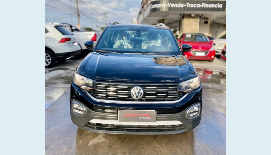 VOLKSWAGEN T-CROSS 1.4 250 TSI TOTAL FLEX HIGHLINE AUT. - PRETO - 2020 Foto 4 (Grande)