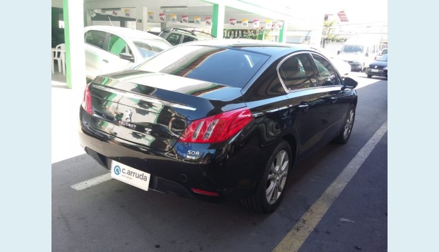 PEUGEOT 508 1.6 16V THP 4P AUT. - PRETO - 2012 Foto 4 (Grande)
