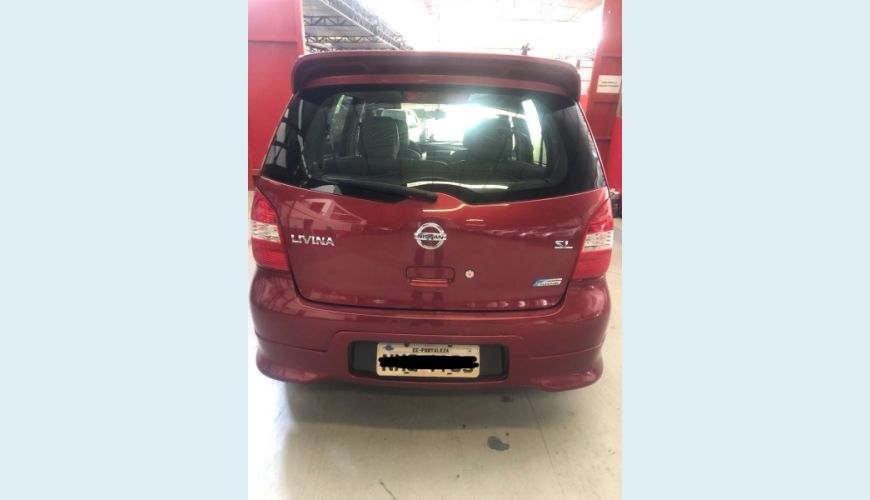 NISSAN LIVINA 1.8 SL 16V FLEX 4P AUT. - VINHO - 2010 Foto 4 (Grande)