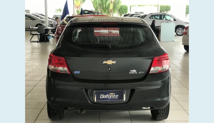 CHEVROLET ONIX 1.0 MPFI JOY 8V FLEX 4P - CINZA - 2017 Foto 4 (Grande)
