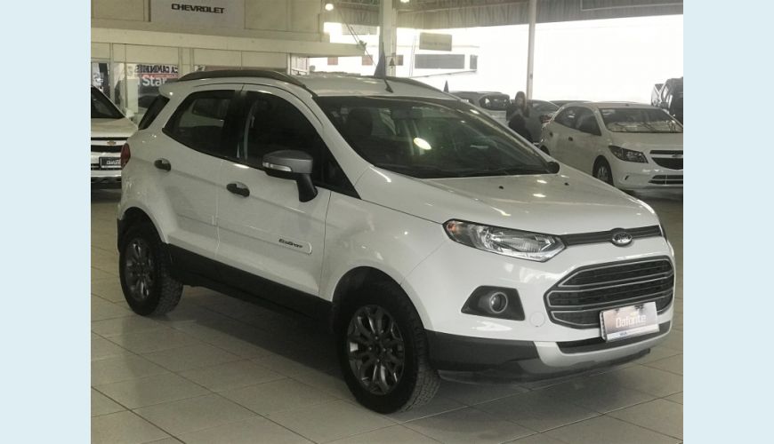 FORD ECOSPORT 1.6 FREESTYLE 16V FLEX 4P POWERSHIFT - BRANCO - 2017 Foto 4 (Grande)