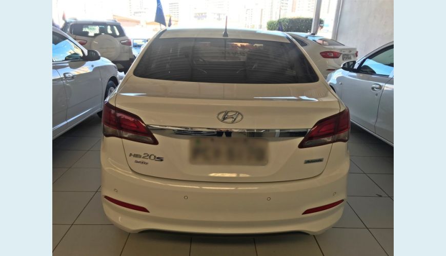 HYUNDAI HB 20S 1.6 PREMIUM 16V FLEX 4P AUT. - BRANCO - 2016 Foto 4 (Grande)