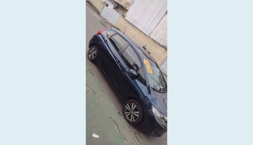 HONDA FIT 1.5 EXL 16V FLEX 4P AUT. - AZUL - 2018 Foto 4 (Grande)