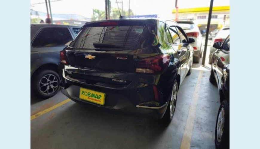 CHEVROLET ONIX 1.0 TURBO FLEX AUT. - PRETO - 2021 Foto 4 (Grande)