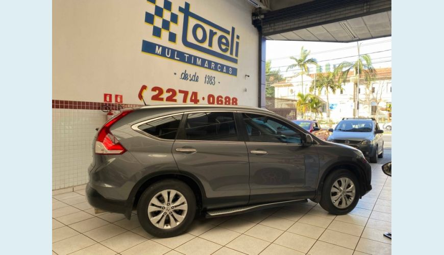 HONDA CRV 2.0 EXL 4X4 16V FLEX 4P AUT. - CINZA - 2013 Foto 4 (Grande)