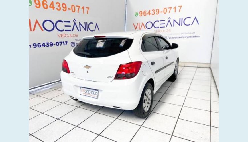 CHEVROLET ONIX 1.0 MPFI JOY 8V FLEX 4P - BRANCO - 2019 Foto 4 (Grande)