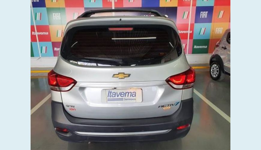 CHEVROLET SPIN 1.8 ACTIV7 8V FLEX 4P AUT. - PRATA - 2019 Foto 4 (Grande)