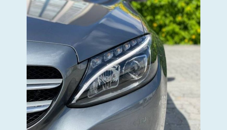 MERCEDES-BENZ C 180 1.6 CGI FLEX AVANTGARDE 7G-TRONIC - CINZA - 2017 Foto 4 (Grande)