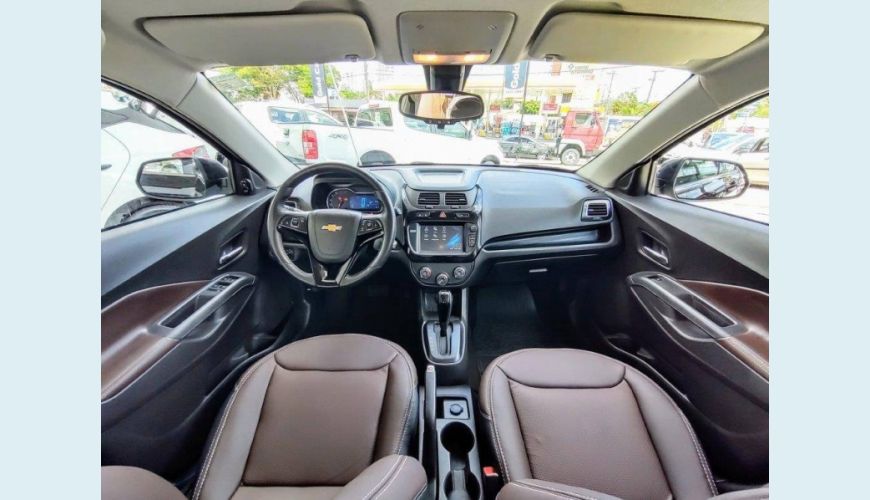 CHEVROLET COBALT 1.8 MPFI ELITE 8V FLEX 4P AUT. - PRETO - 2017 Foto 4 (Grande)